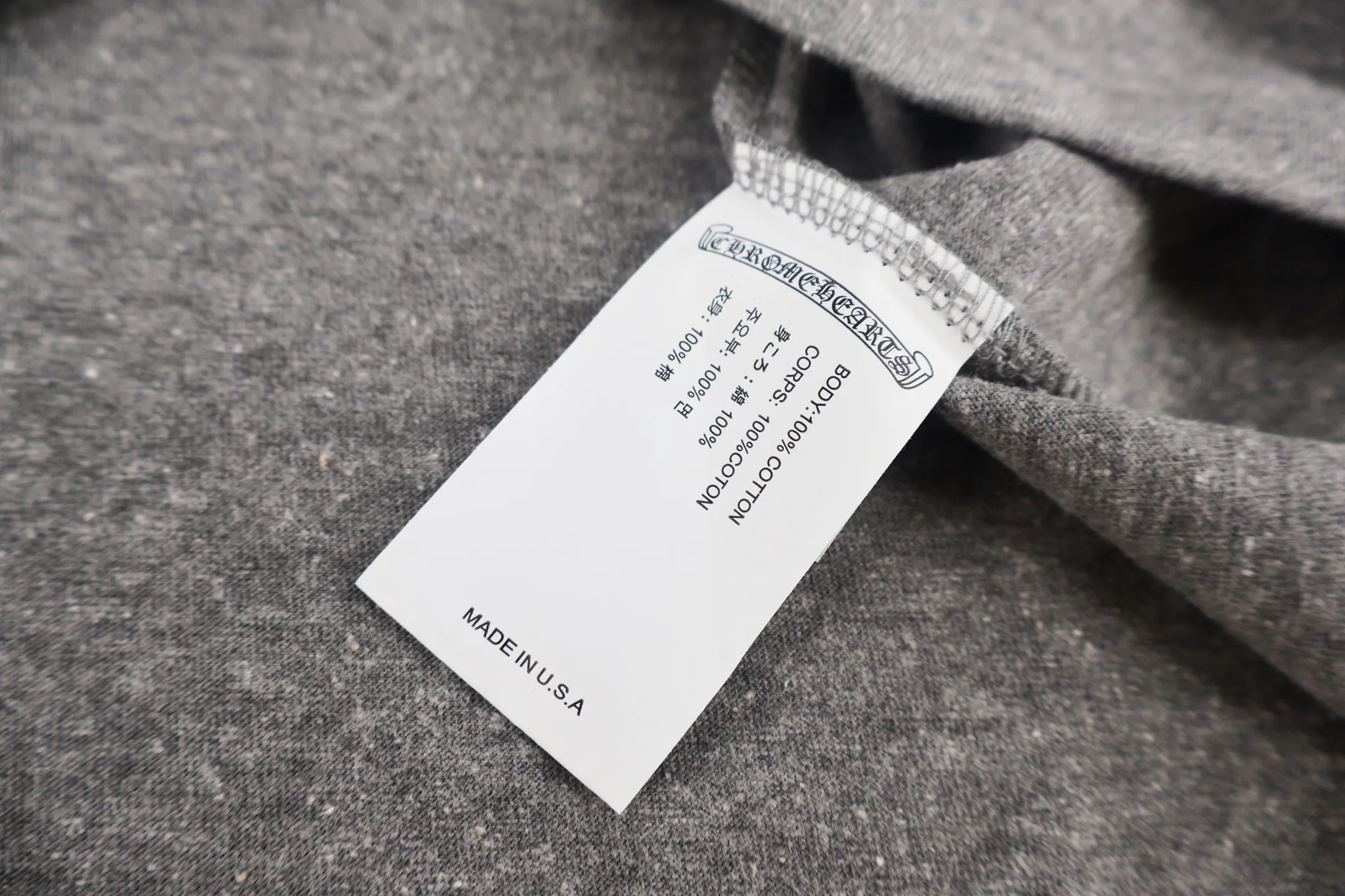 Chrome Hearts YB Gray 26 ， ， In Stock， ， ， ， ， Same Style ， ， ， ， Same Style。 Size:S-M-L